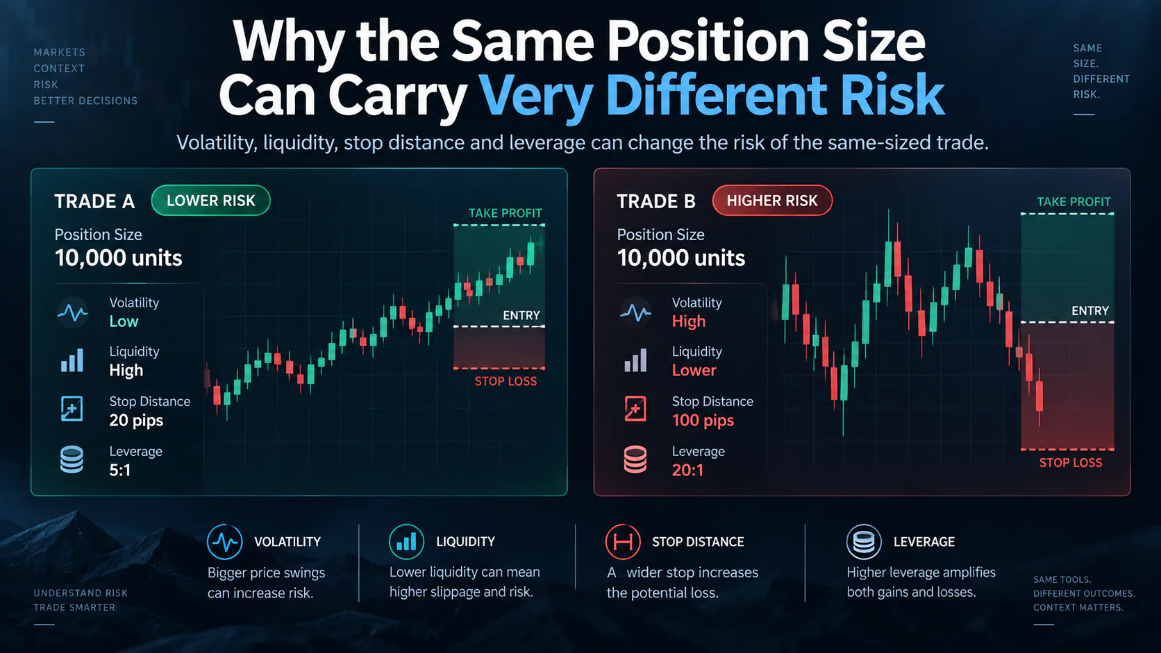Why the Same Position Size Can Carry Very Different Risk