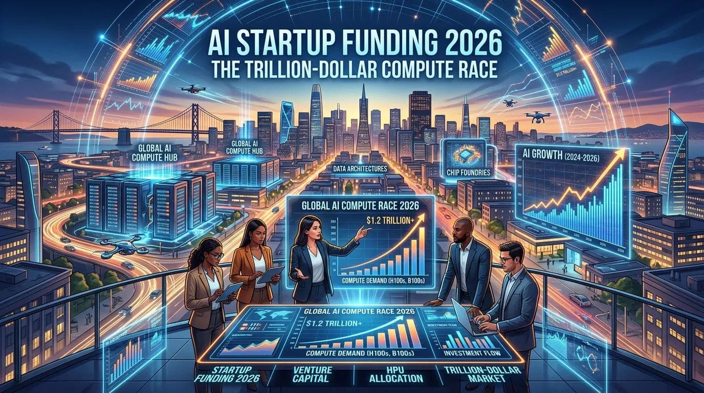 AI Startup Funding 2026: The Trillion-Dollar Compute Race