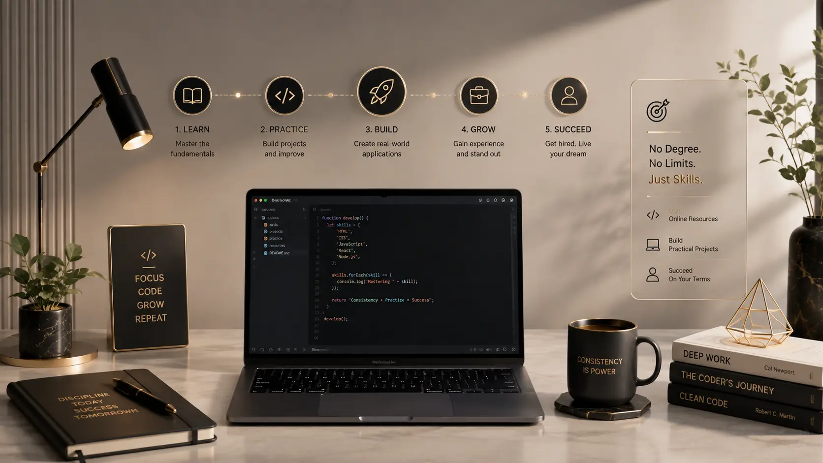 How to Become a Software Developer in 2026 (No Degree)