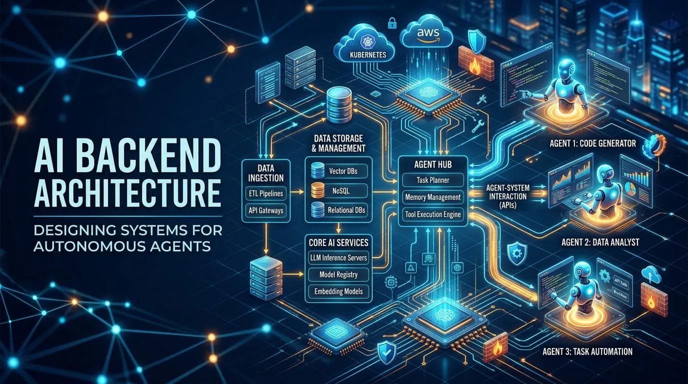 AI Backend Architecture: Designing Systems for Autonomous Agents