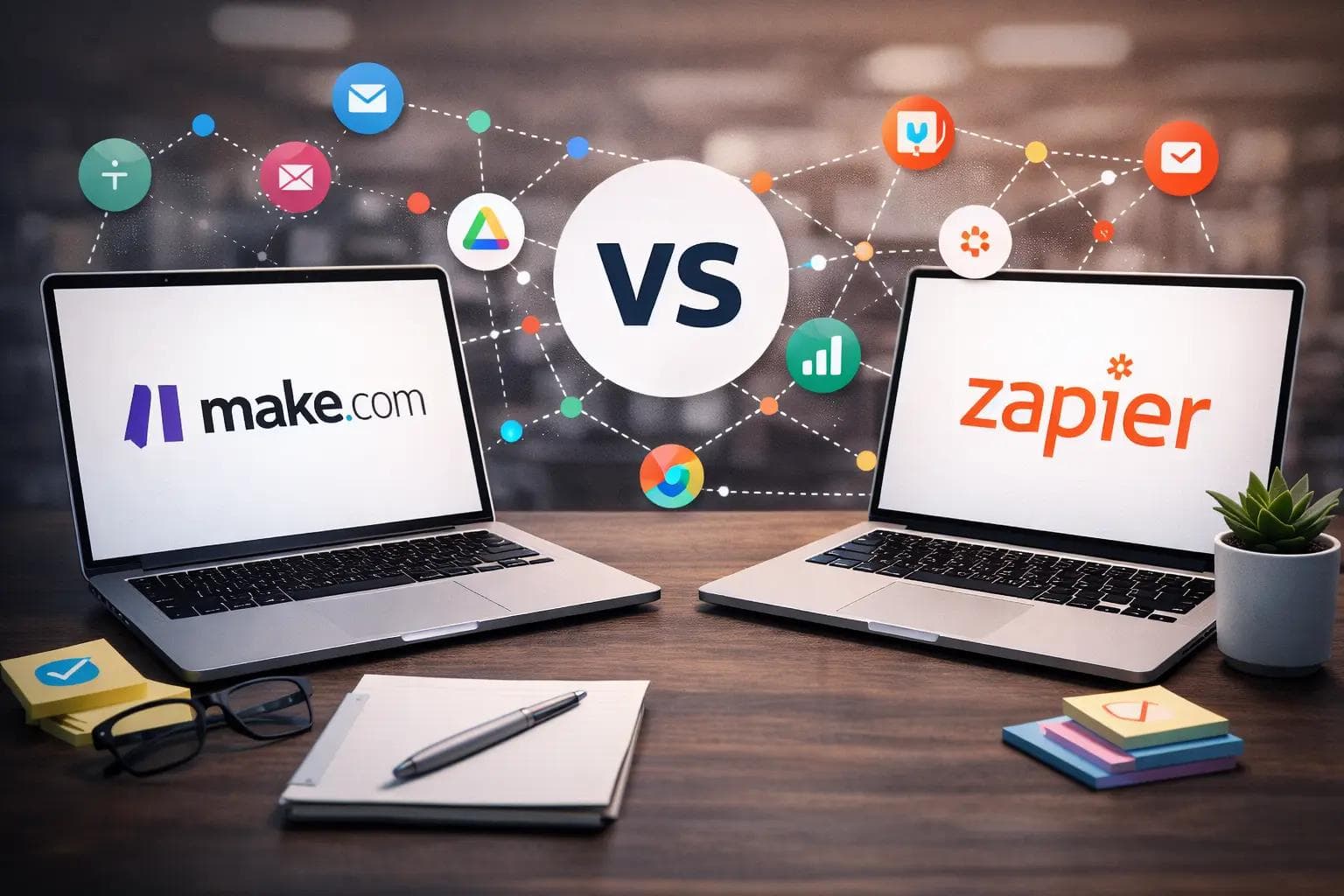 Make.com vs. Zapier: Which Automation Tool is Best for Scaling?
