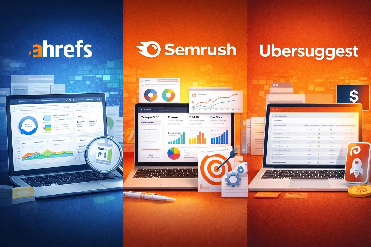 Ahrefs vs Semrush vs Ubersuggest: Which Is Best for Small Bloggers?