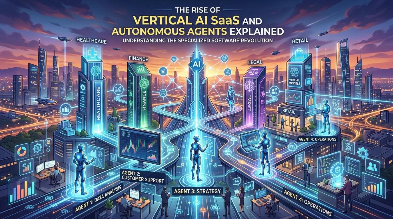 The Rise of Vertical AI SaaS and Autonomous Agents Explained