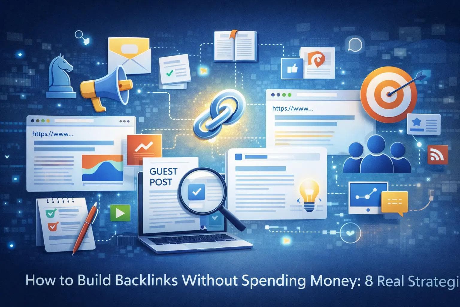 How to Build Backlinks Without Spending Money: 8 Real Strategies