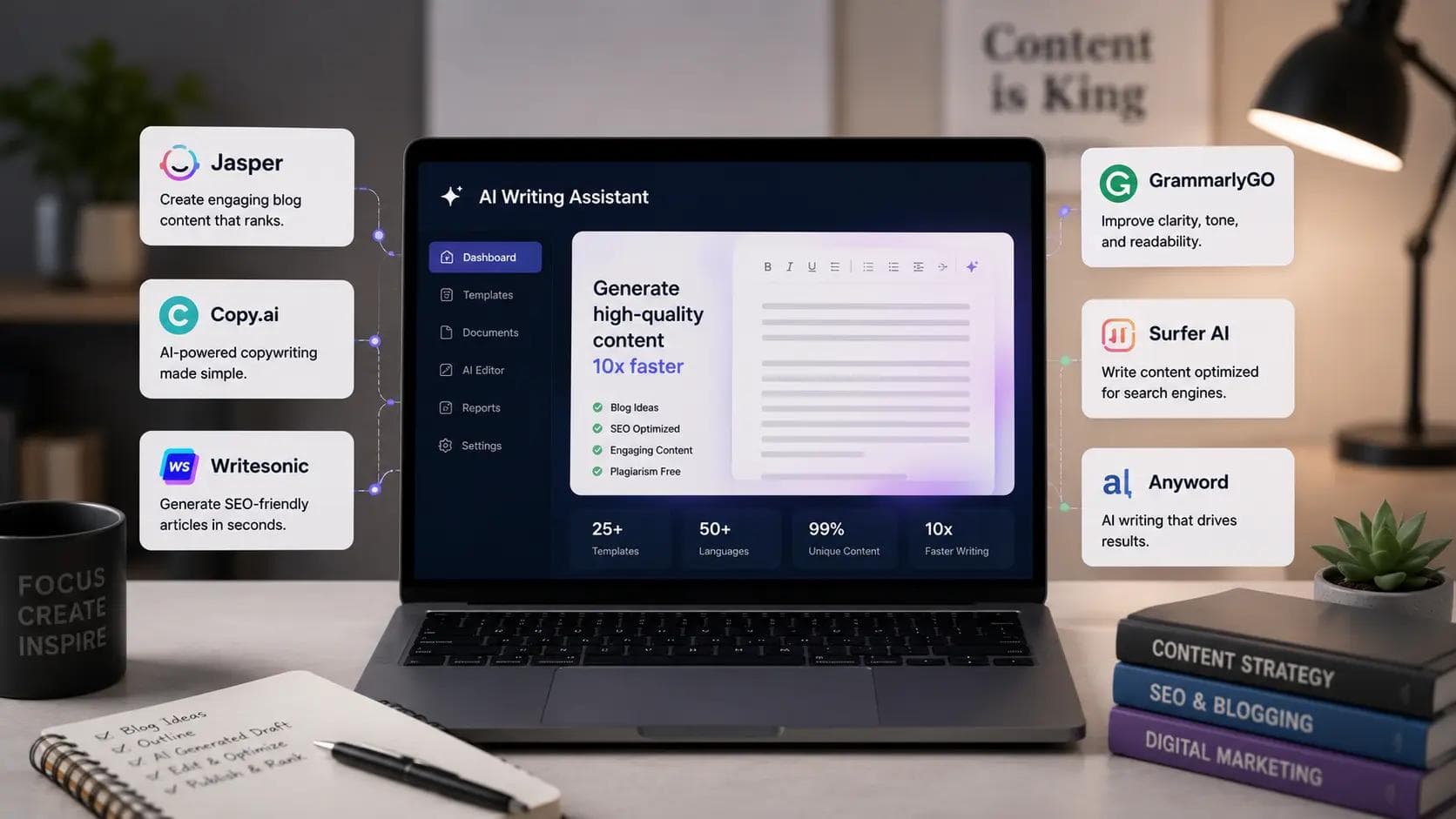 Best AI Writing Tools for Bloggers in 2026