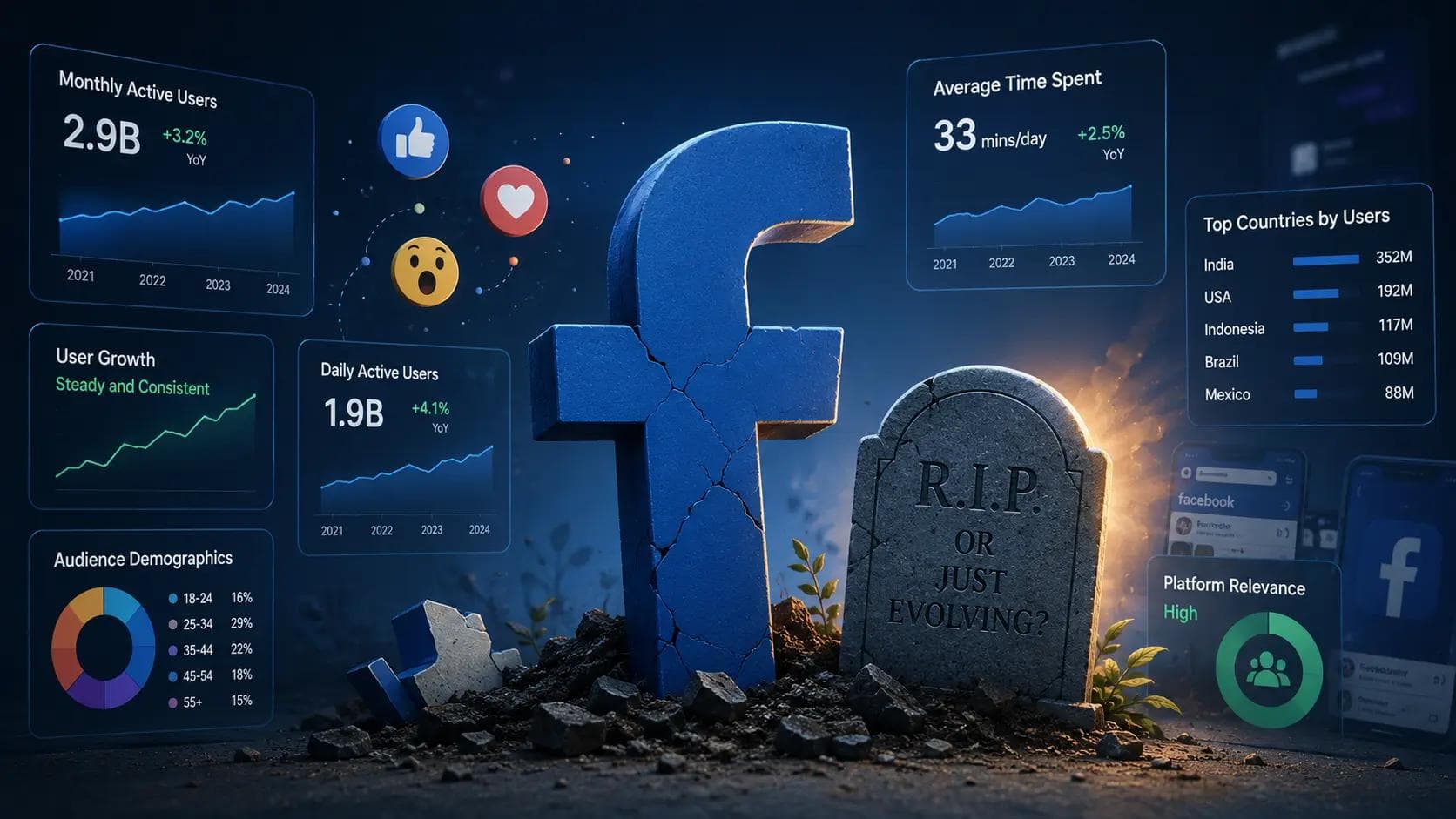 Is Facebook Dead? What the Data Actually Shows