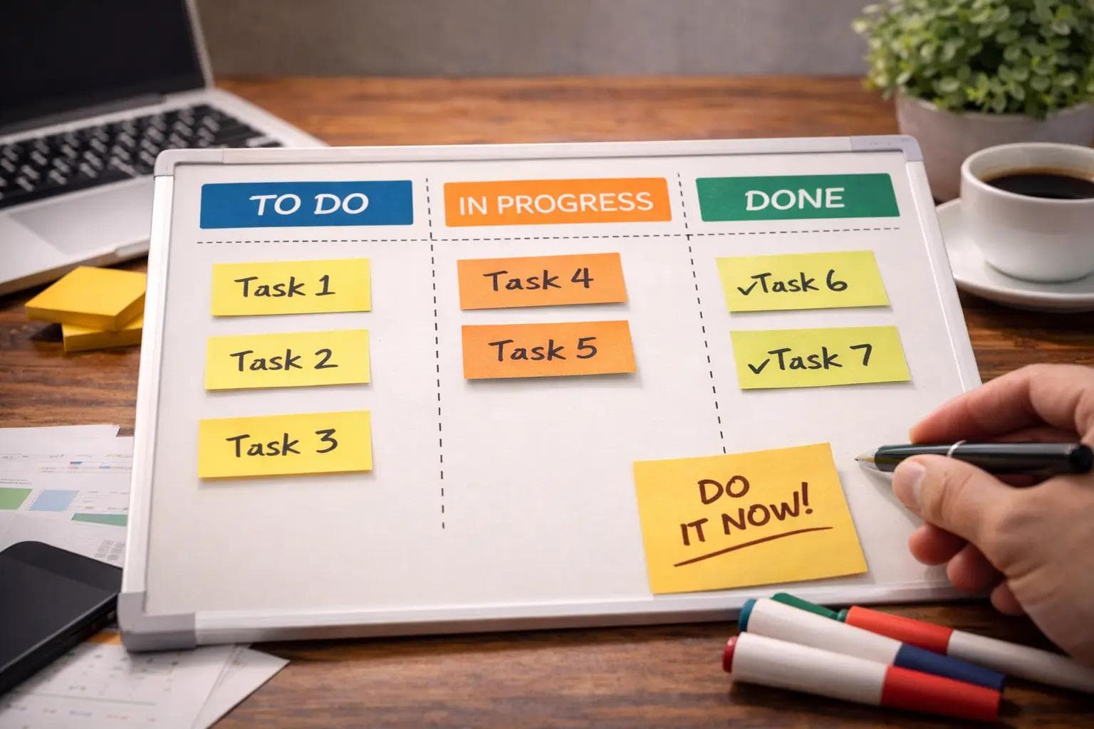 Kanban for Personal Productivity: Escape To-Do List Overload