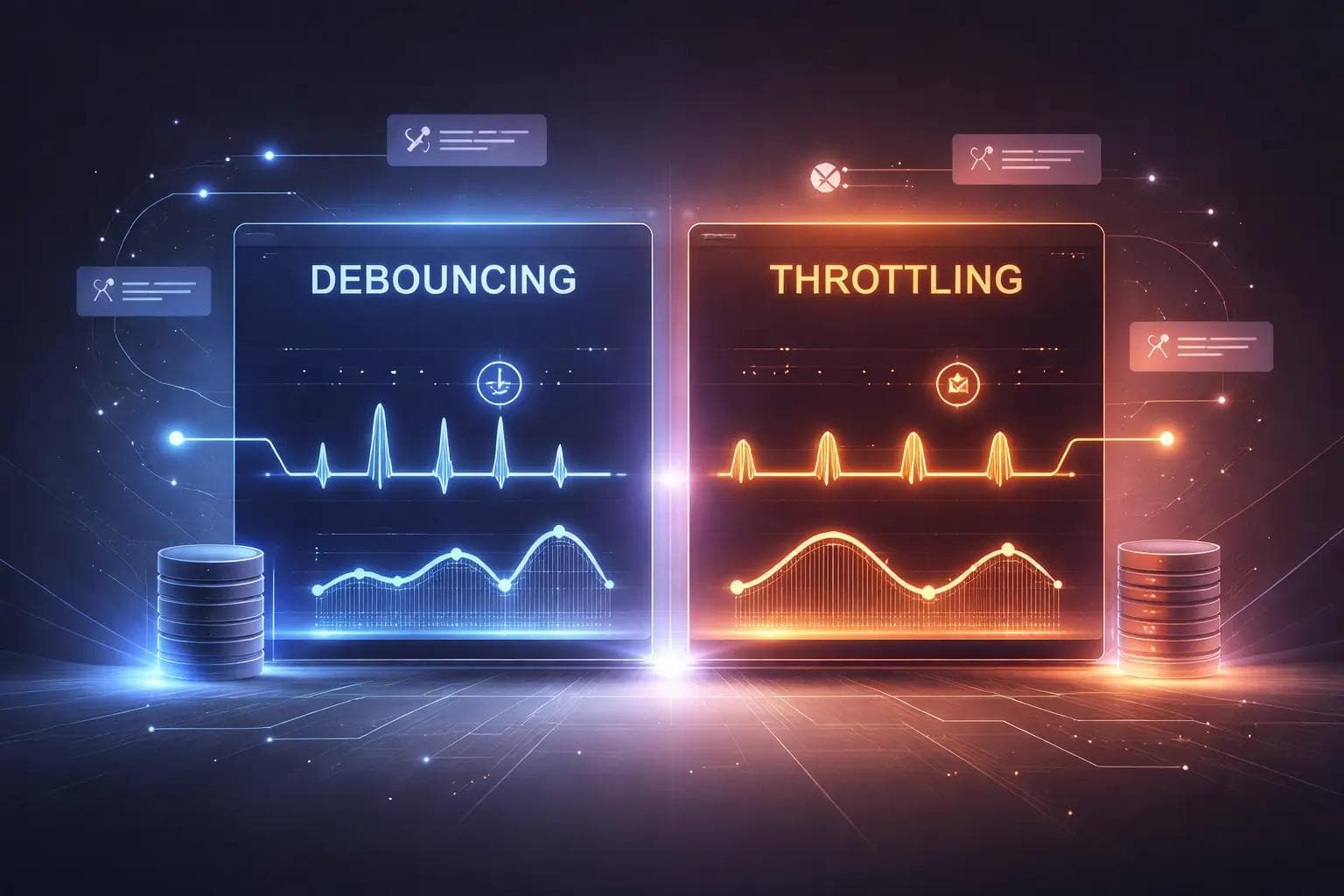 Debouncing vs Throttling in JavaScript (Practical Guide)