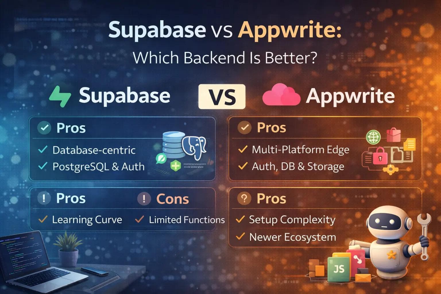 Supabase vs Appwrite: Which Backend Is Better?