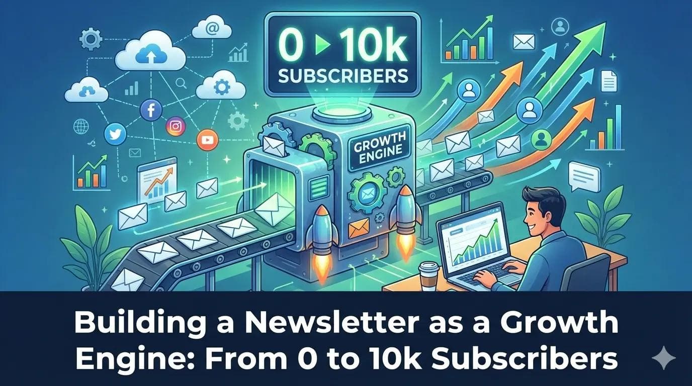 Building a Newsletter as a Growth Engine: From 0 to 10k Subscribers