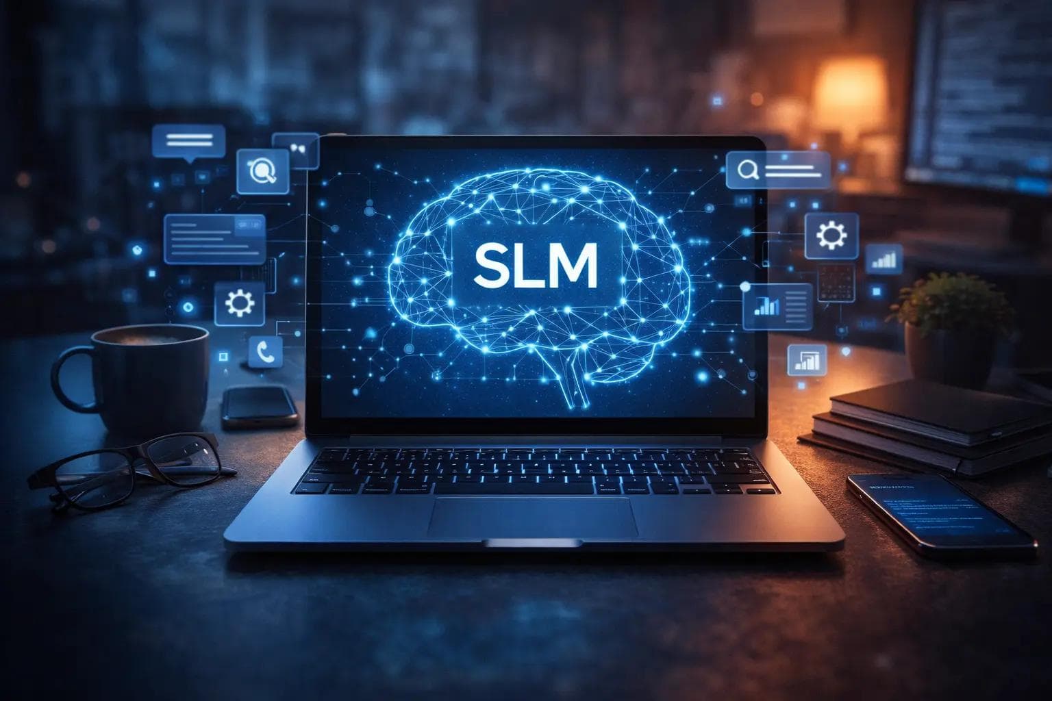 The Rise of "Small Language Models" (SLMs): Running AI Locally on Laptops