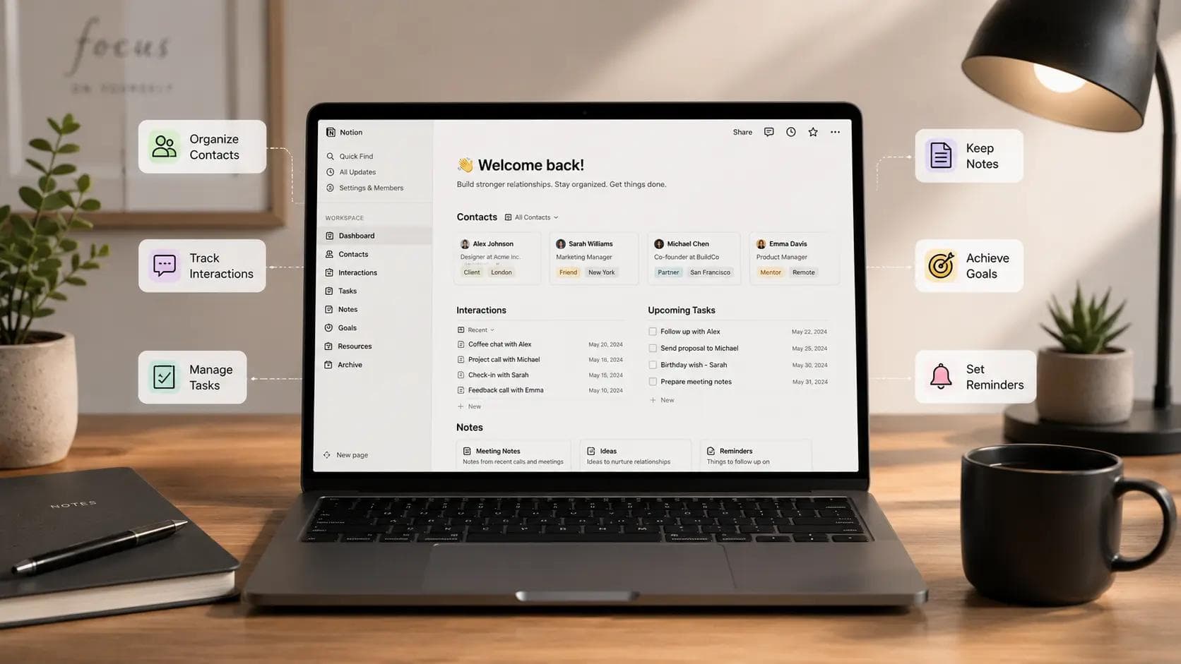How to Set Up a Personal CRM With Notion